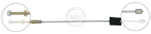 A.B.S.-OE K17391-OE Cable Pull, parking brake for FORD