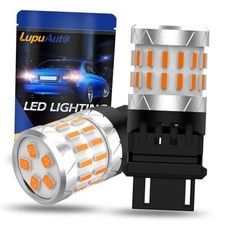 3157 LED Bulb Amber Yellow, 4157 3156 LED Reverse Light Bulbs for 2PCS yellow