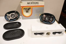 Vintage Mustang Series 6x9 Five Way Speakers Unused In Box