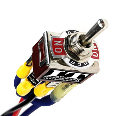 Industec Wired DPDT 20 Amp 12 Volt (On)/Off/(On) DC Momentary Reverse Polarity 1