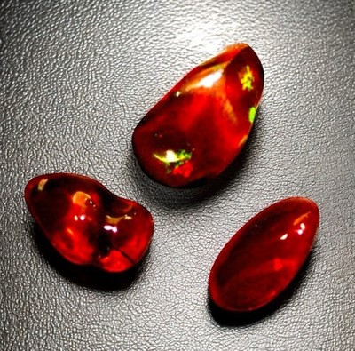 7.40CTS Gorgeous 100% Natural Mexican Fire Opal Top Quality Loose Gemstone