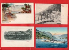 ITALIA LOTTO DI 18 CARTOLINE PAESAGGISTICHE PRIMI 900 FP - vedi foto e descriz