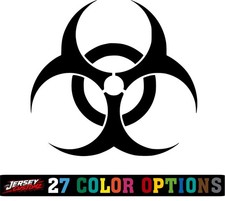 Biohazard Vinyl Decal Sticker Car Truck Window Biohazard Vinyl Decal Sticker Car Truck Window