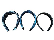 Women's Hair Accesories, 3pc Mixed Hair Band Set, Variety Pack