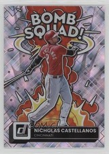 2022 Panini Donruss Bomb Squad Diamond Nick Castellanos Nicholas #BS-10 1bu3