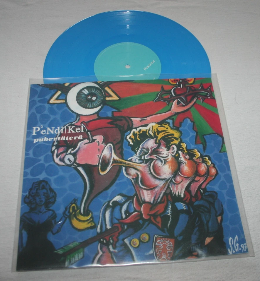 Ulme / Pendikel Vinyl-10-Inch Veiculo Longo Pubertätärä Blu Noise 1997 Rock - Bild 2 von 2