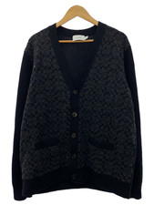 Coach Cardigan thick L Cotton BLK CW943 Used Item Good COndition From Japan