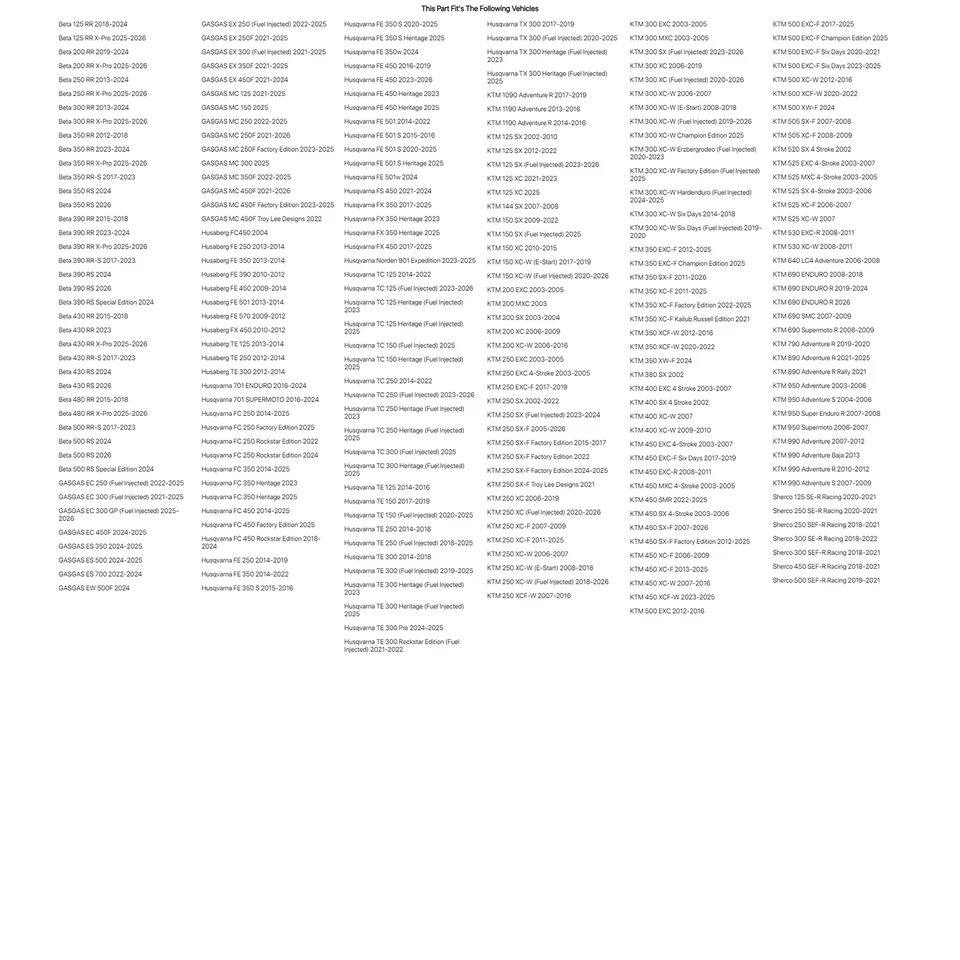 Sellos antipolvo de horquilla Race Tech para Husaberg Te 250 2012-2014 Foto 4 de 4