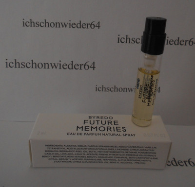 Byredo ~ FUTURE MEMORIES ~ Eau de Parfum Minispray ~ Neuheit 2026 ~ unbenutzt