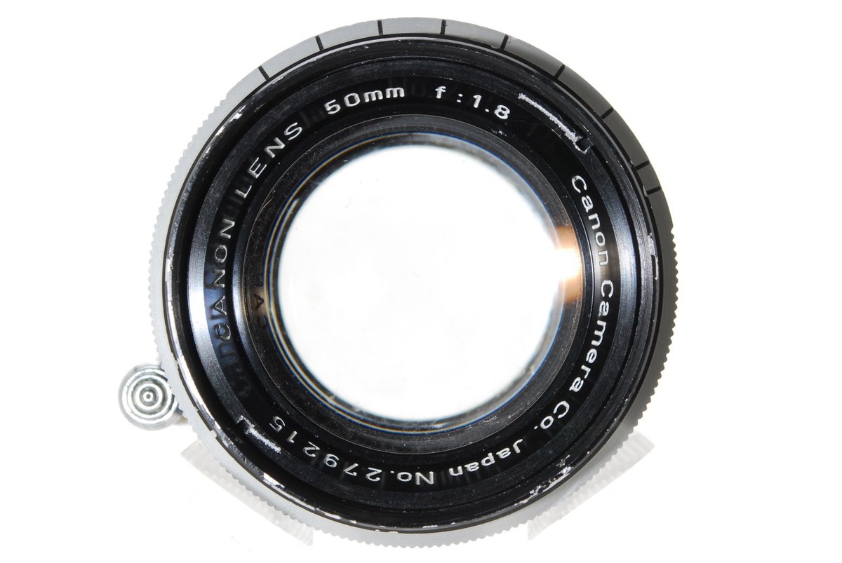 Exc+5] Canon 7 Rangefinder 35mm Film Camera 50mm f1.8 L39 Lens