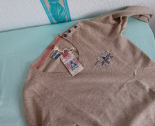76) GAASTRA Damen Pullover beige-grau XXL Neu Maße beachten