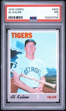 1970 Topps #640 / Al Kaline / PSA 7 NM /
