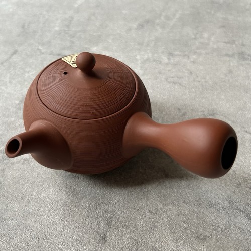 Tokoname Japanese Teapot Komaru Matsukawa Kyusu by Sekiryu 2-colors Set Japan - Picture 6 of 23