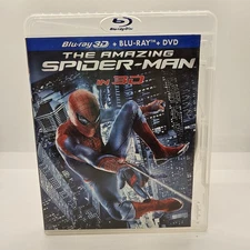 The Amazing Spider-Man Blu-ray 3D + Blu-ray + DVD 4-Disc Set Marvel