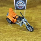 Vintage Hot Wheels RRRumblers 3-Squealer Orange Black Hong Kong HK 1971 Trike