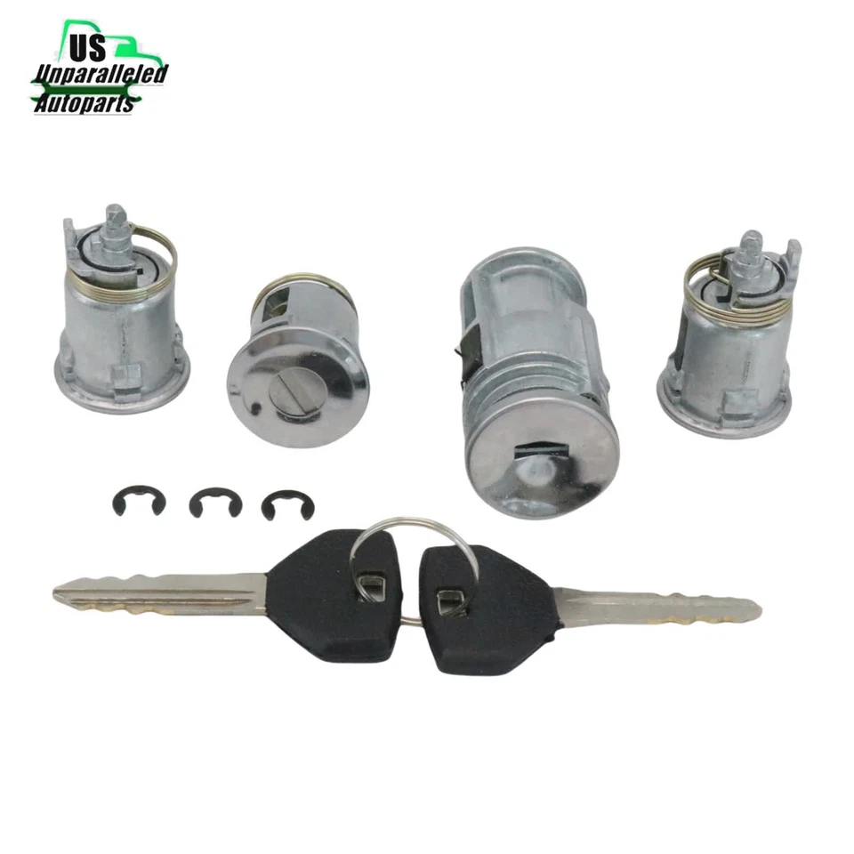 Juego de 2 llaves combinadas para Jeep Wrangler TJ 02-06 encendido y bloqueo de puerta EE. UU. Foto 3 de 4