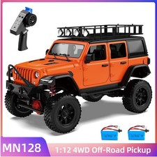 MN128 1:12 4WD RC Pickup Climbing Off-road Car 2.4G Truck Remote Control 8KM/H