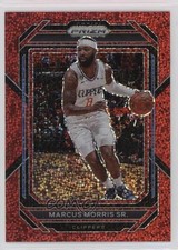 2022-23 Panini Prizm Red Sparkle Prizm Marcus Morris Sr #130 0q3