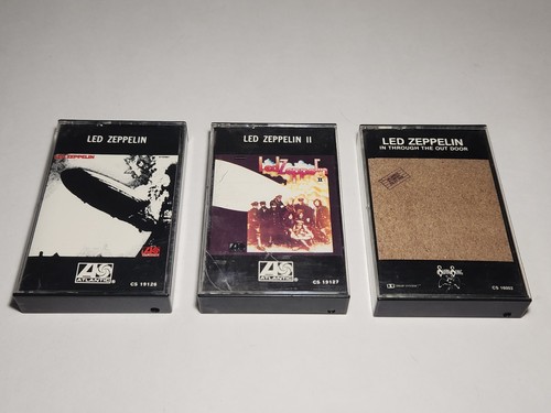 Led Zeppelin Cassette Lot: Self Titled, Led Zeppelin 2, In Through The Out Door - Picture 2 of 19