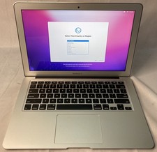 2017 Apple MacBook Air A1466 13" i5-5350U 1.80GHz 8GB RAM 121GB SSD MQD32LL/A