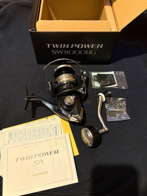 Shimano Twin Power SW8000HG Spinnrolle