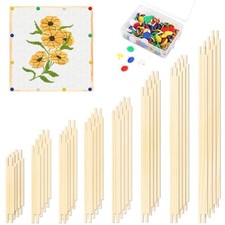 Anglecai 32 PCS Stretcher Bars for Needlework - Needlepoint Stretcher Bars