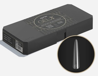 Aprés GEL-X  SCULPTED STILETTO EXTRA EXTRA LONG BOX OF TIPS - MINI (210PCS)