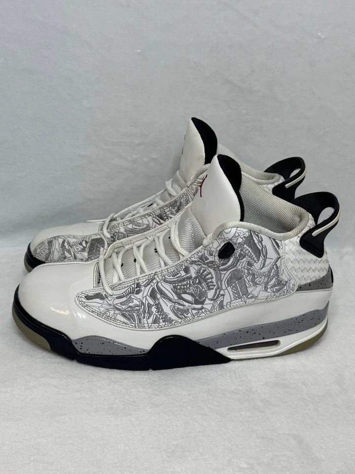 Nike Air Jordan Dub Zero белые цементные 311046-105 мужские размер 11 - Изображение 4 из 4