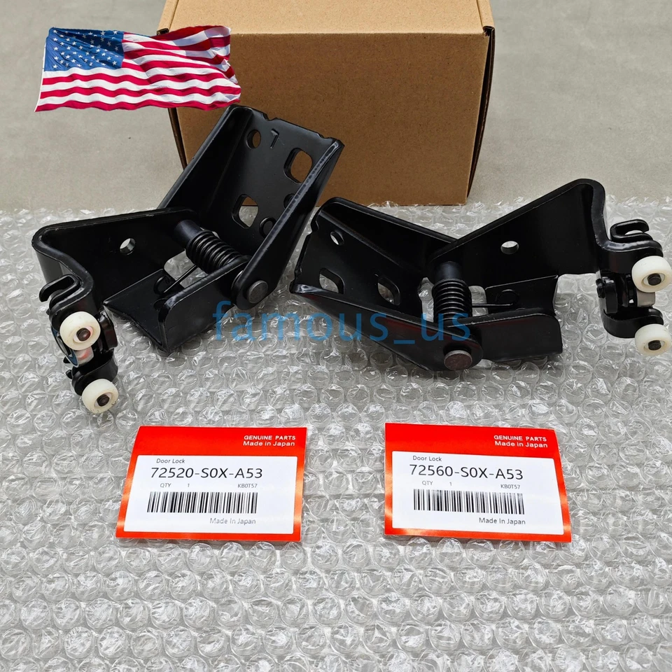 NEW 2PCS Power Sliding Door Hinge Roller Center For Honda Odyssey 1999-2004 - Image 4 of 4