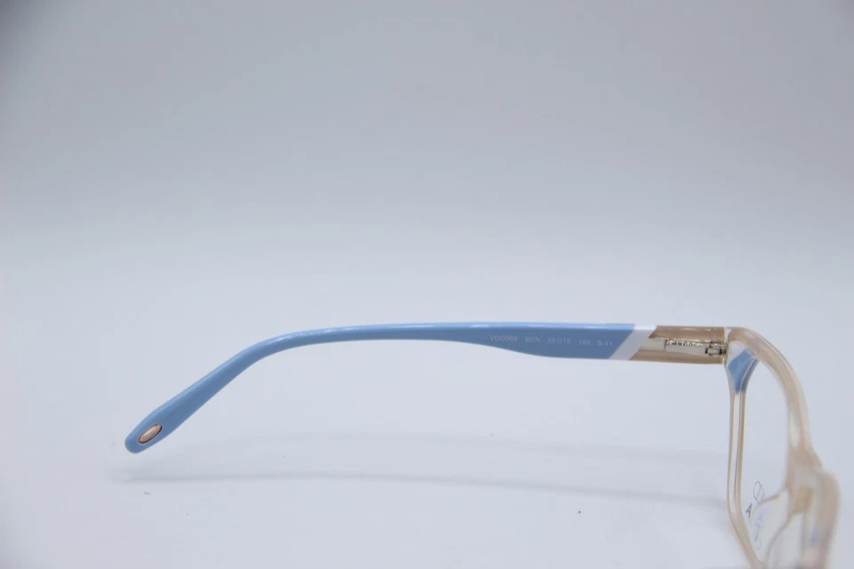 НОВЫЙ GLEMAUD X TURA VGO 008 BON БЕЛЫЙ СИНИЙ ПОДЛИННЫЙ ОПРАВЫ ОЧКИ 56-16 - Изображение 3 из 4