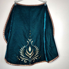 Disney Store Anna Coronation Cape Frozen 2 Deluxe Costume Velvet Girls 4