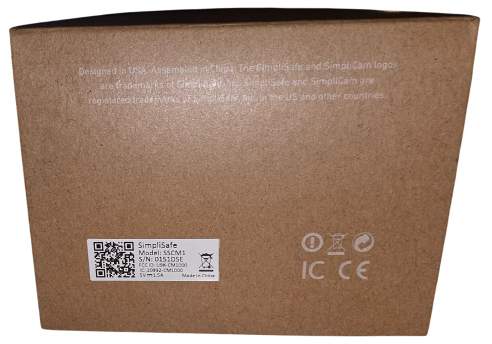 Cámara de seguridad interior SimpliSafe SimpliCam SSCM1 - Nueva Foto 4 de 4