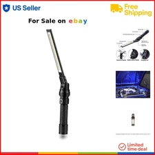 Rechargeable LED Work Light Foldable COB Slim Magnetic Cast Aluminum Outdoors