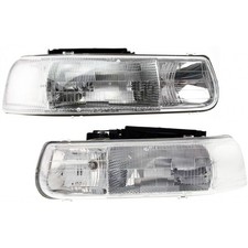 For 2000-2006 Chevy Suburban 1500 Headlight Driver And Passenger Side Pair For 2000-2006 Chevy Suburban 1500 Headlight Driver And Passenger Side Pair