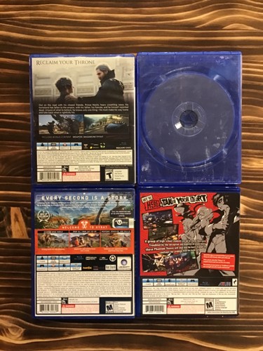 PS4 Spielepaket Persona 5, Final Fantasy XV, Farcry 4, Call of Duty MW (KE) - Bild 2 von 3