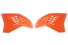 Bouchons de radiateur, couleur Orange pour KTM SX 65 2009-2015