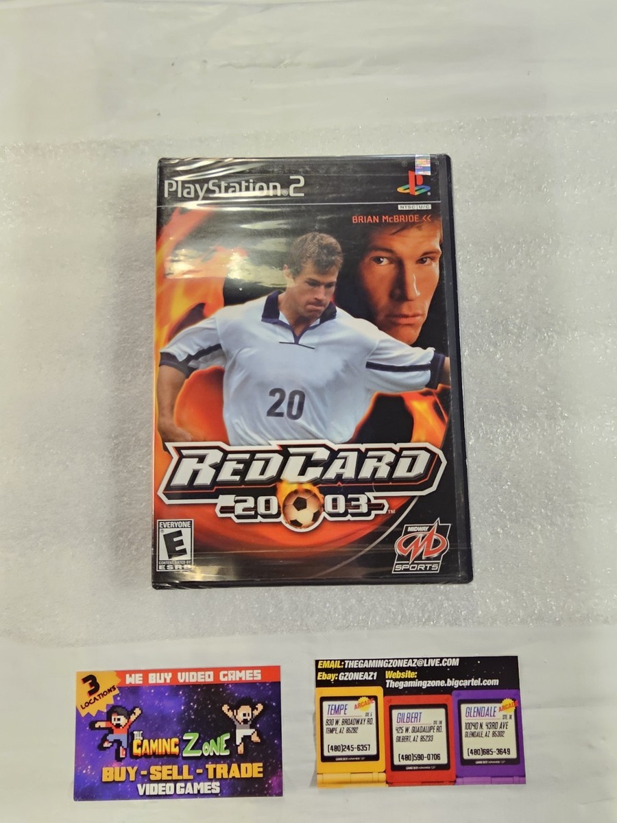 RedCard Midway 2003 Soccer (Sony Playstation 2 PS2) Brand New
