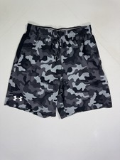 Under Armour Shorts Loose Gym Training Active Men s Small Workout Grey Camo