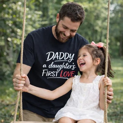 Daddy Daughters First Love Comfort Tee