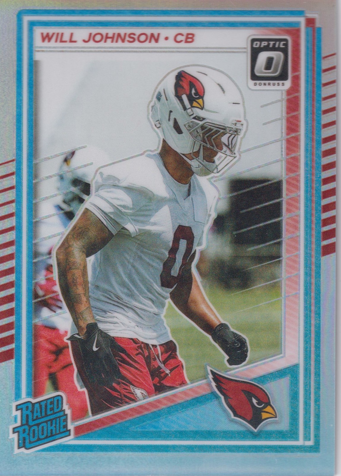 2025 Donruss Optic #247 Will Johnson Holo