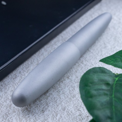 Wancher Dream Pen Aluminium Silver Matte Sandblasted Body JOWO #6 Fountain Pen - Picture 6 of 6