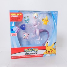 Wicked Cool Toys - Pokemon Pack - MEWTWO, JIGGLYPUFF, FROAKIE, TOGEPI, & PIKACHU