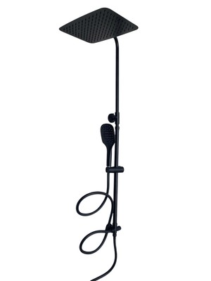 Duschset JOHO XXL Duschsystem mit Regenduschkopf 35 x 25 cm