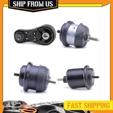 4X Anchor AT Trans Engine Motor Mounts Set fits 09-17 CHEVROLET TRAVERSE V6 3.6L