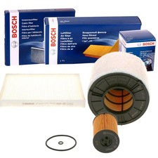 BOSCH POLLEN- LUFT- ÖL-FILTER PAKET passend für Audi A4 B9 A5 Sportback
