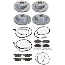 FEBI BREMSSCHEIBEN + BEL�GE VORNE+HINTEN passend f�r BMW 1er E87 E81 nur 118d