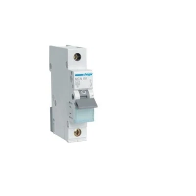 HAGER LEITUNGSSCHUTZSCHALTER LS-SCHALTER Hager Leitungsschutzschalter MCN101 LS-Schalter Schütz Leitungsschutzschalter