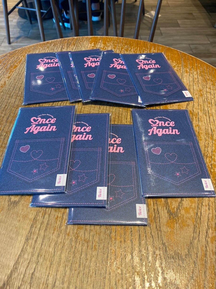 TWICE 8TH ANNIVERSARY POP-UP STORE TWICE RECORDS SPECIAL TICKET