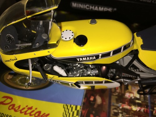 1:12 MINICHAMPS YAMAHA YZR 500 K. ROBERTS WORLD CHAMPION 1979 NEW SHIPING WORLD. - Picture 3 of 12