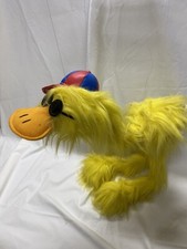 Vtg GAF String Puppet Marionette Fuzzy Cool Dancing Walking Yellow Bird 36